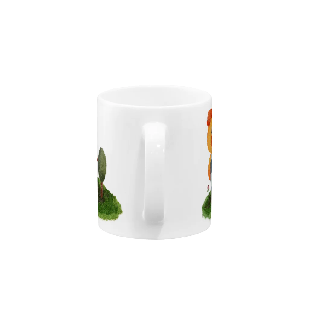 アンテンのくまさんマグカップ Mug :handle