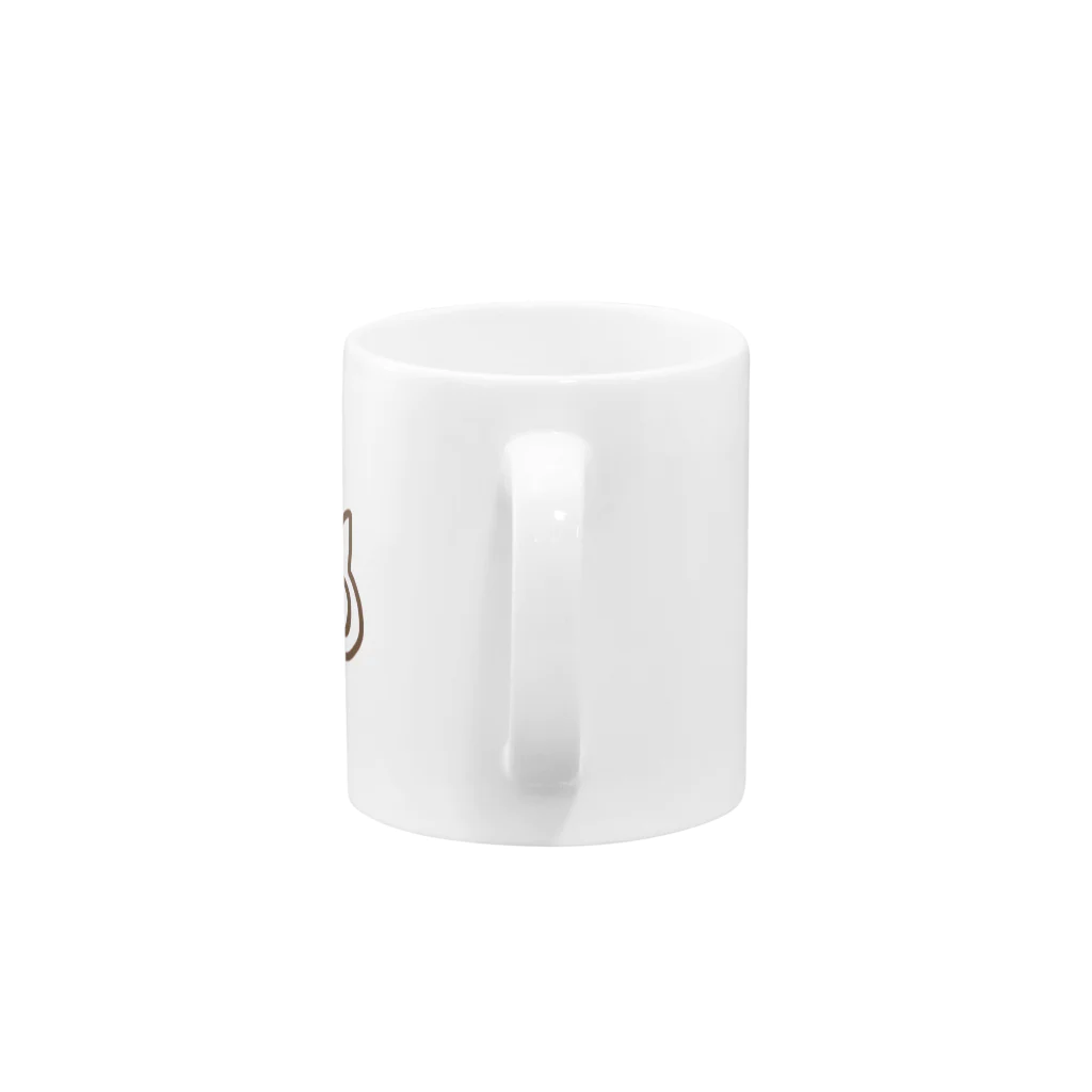 ✴FUKUSHIMAにゃんだべえ店✴のにゃんだべえ_寄り目 Mug :handle