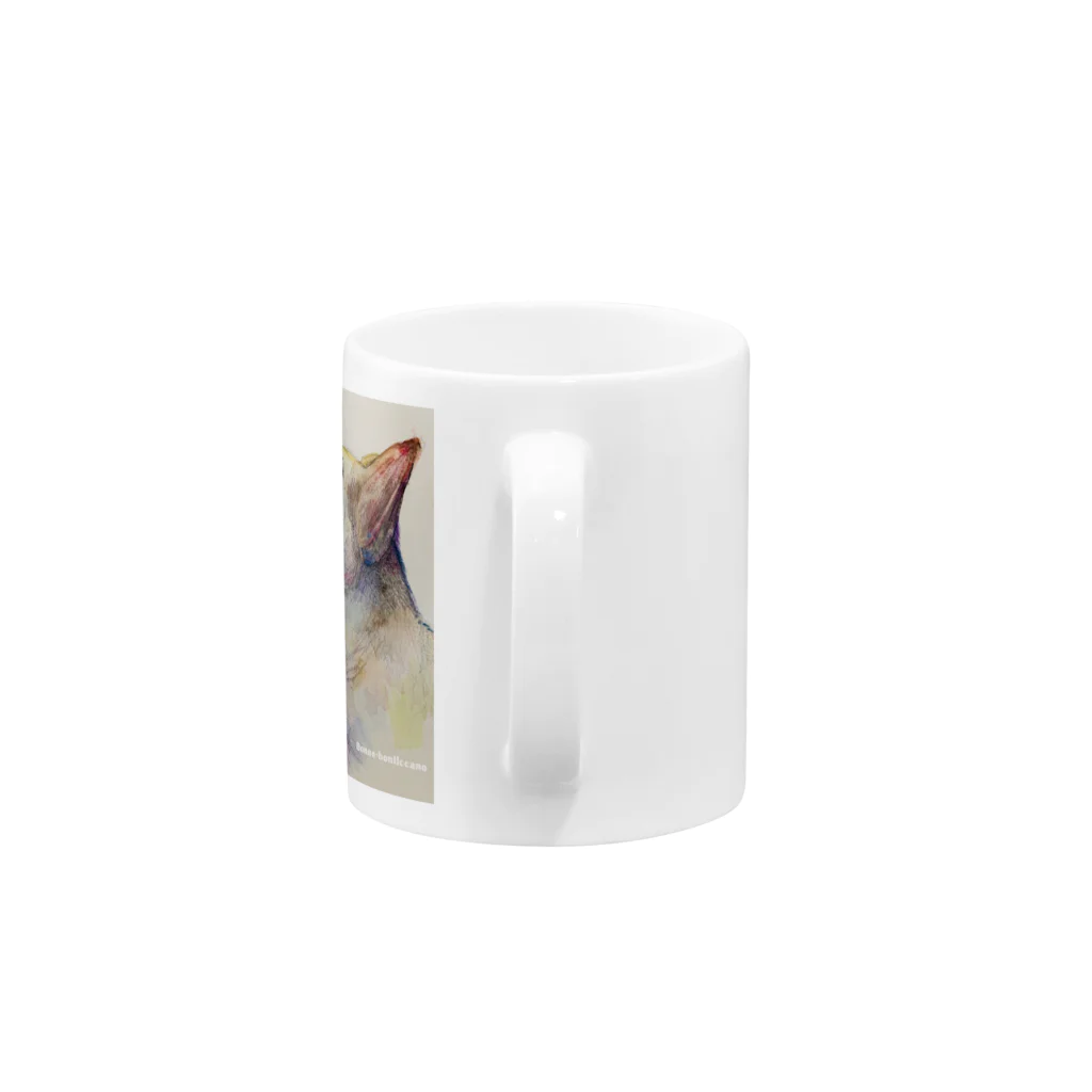 Bonne-bonticcanoのわんこ Mug :handle