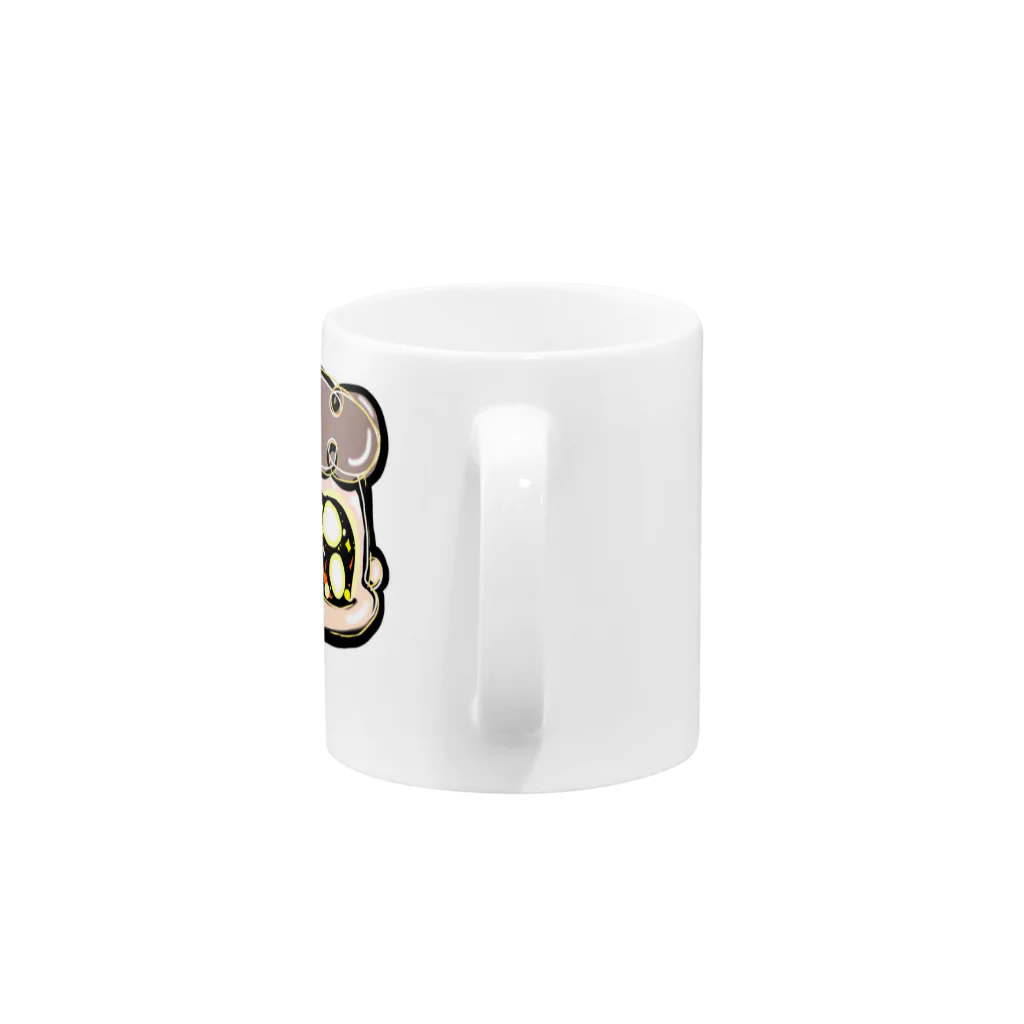 にこにこちゃんのきらきらベビーたん Mug :handle