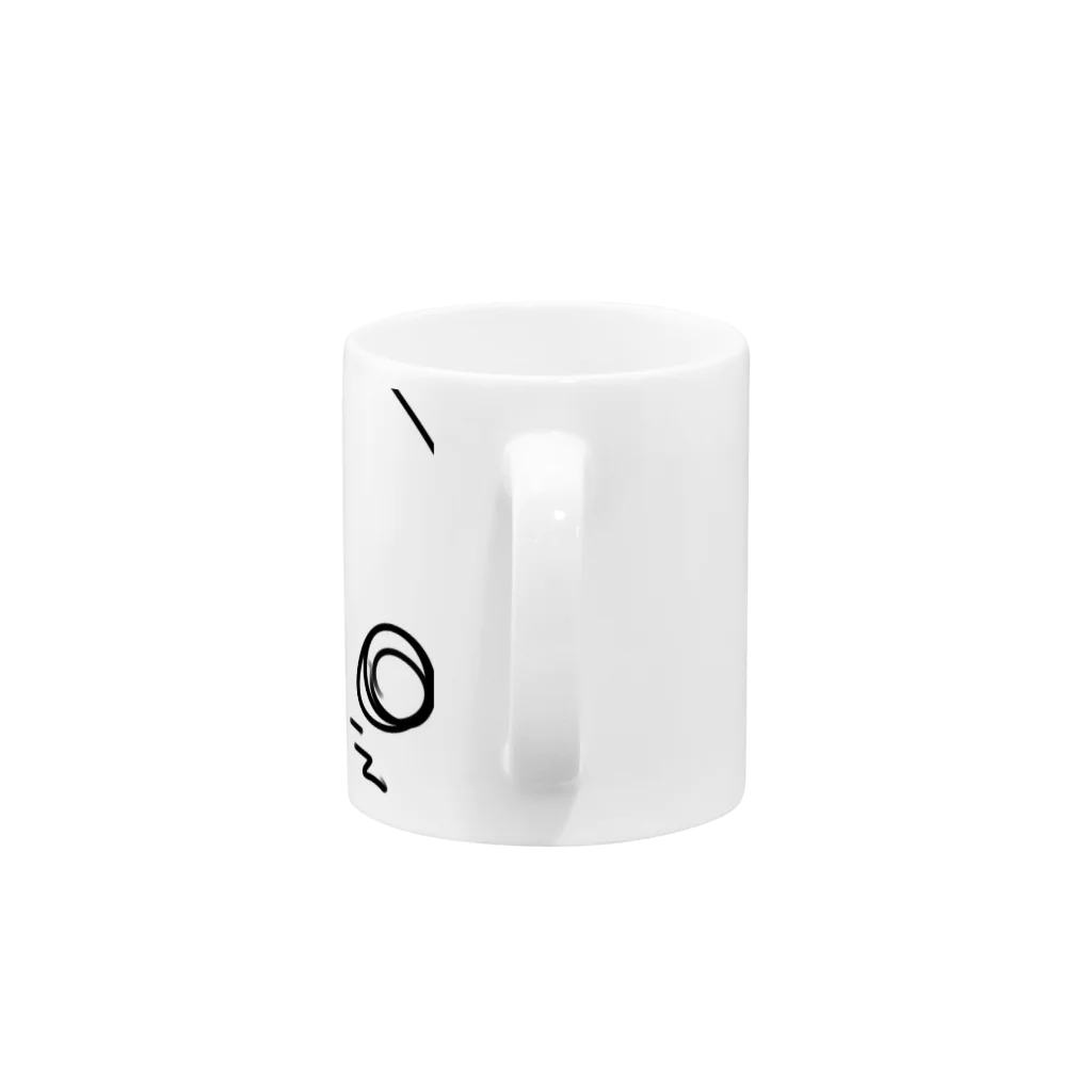 虚無のぽぽぽ Mug :handle