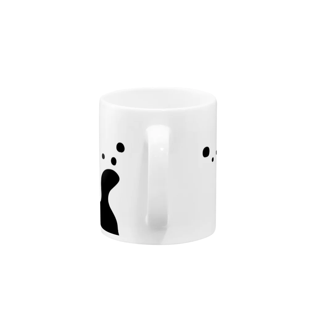 粉ゼラチンの午後3時のねこ Mug :handle