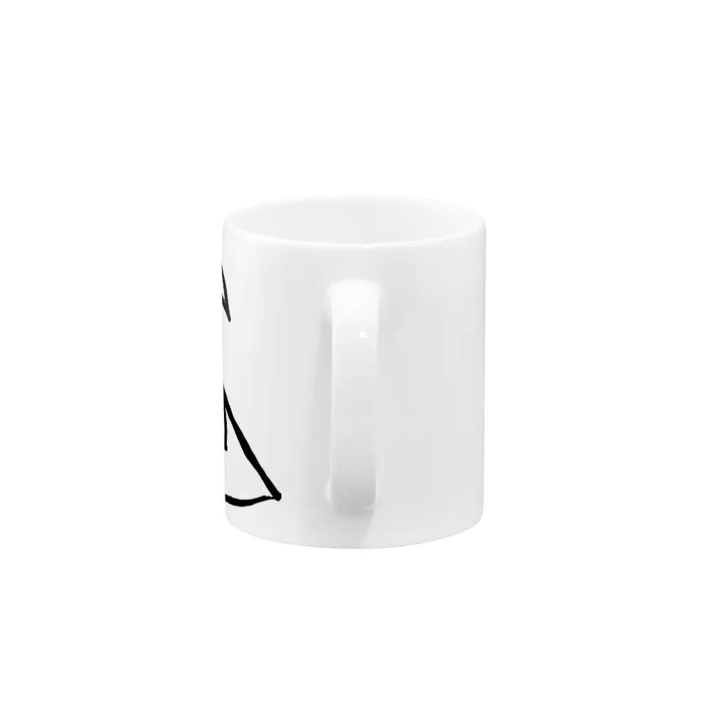 MIURAのおばけシリーズ Mug :handle