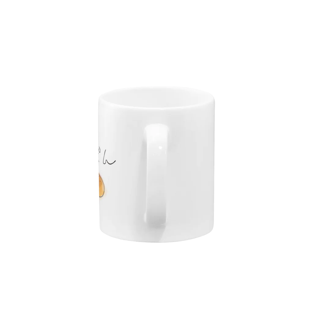 しまぱんのしまぱん Mug :handle