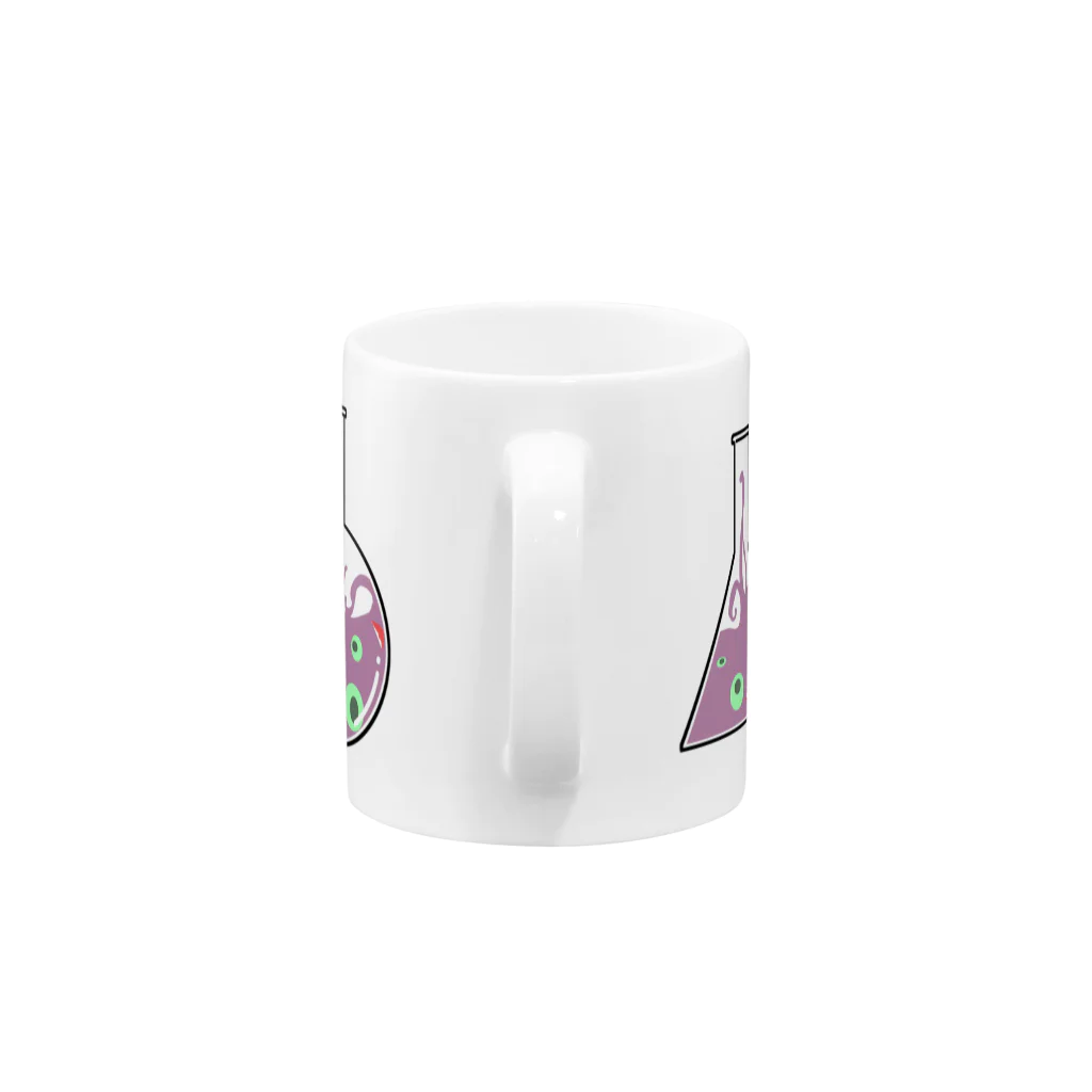 syokigataのビーカーショゴス Mug :handle