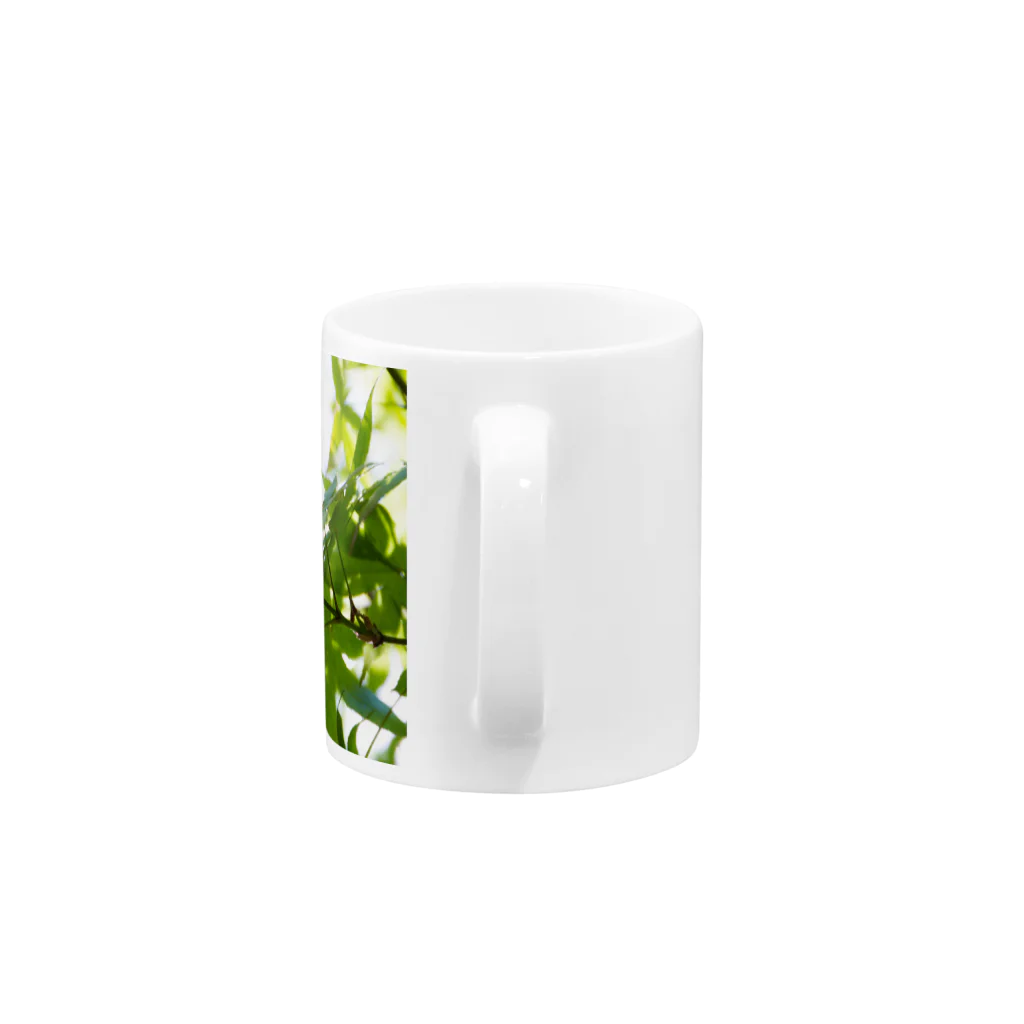 ak296の新緑 Mug :handle