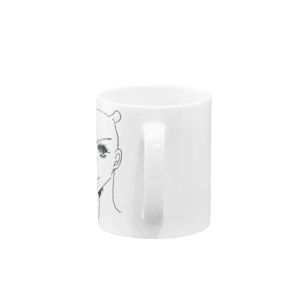 ORIPUUU  WORKSの団子マンとの甘いひととき Mug :handle