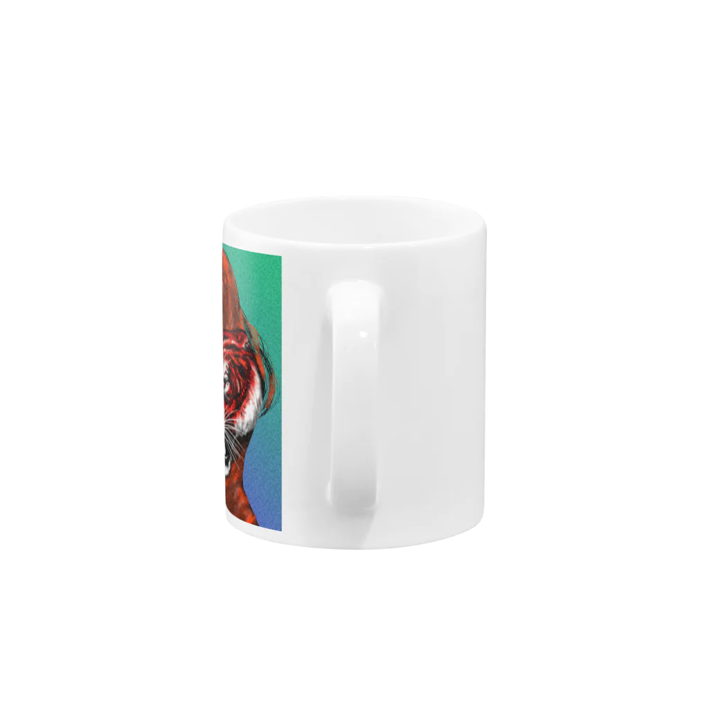 栖周 (sumi amane)の本性 Mug :handle