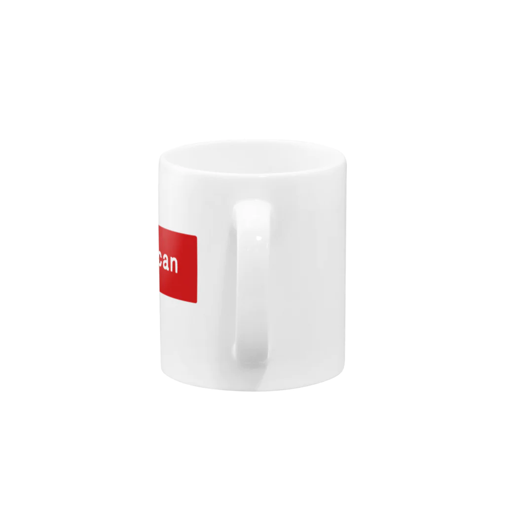 からばく社のMRI(ストップスキャン) Mug :handle