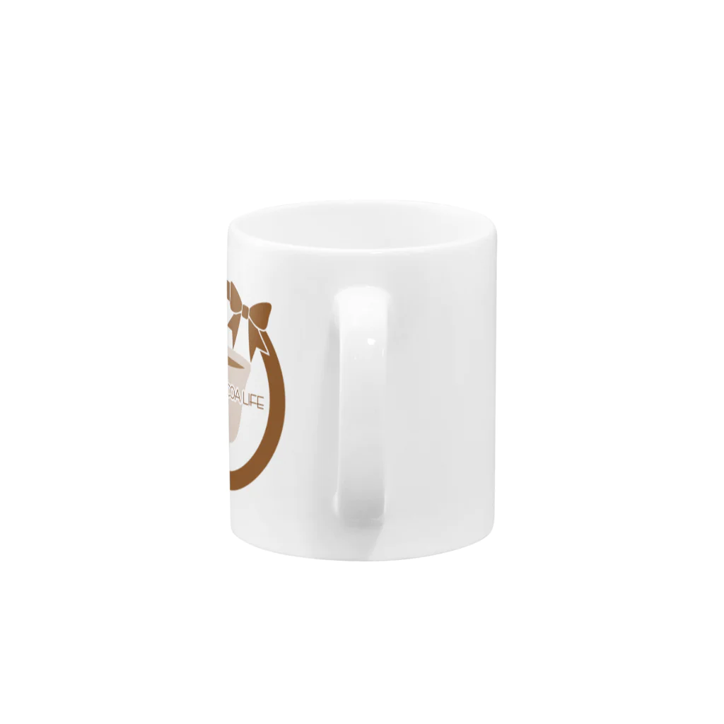 Own Your Life -SUZURI-のCocoa マグカップ（カップ） Mug :handle