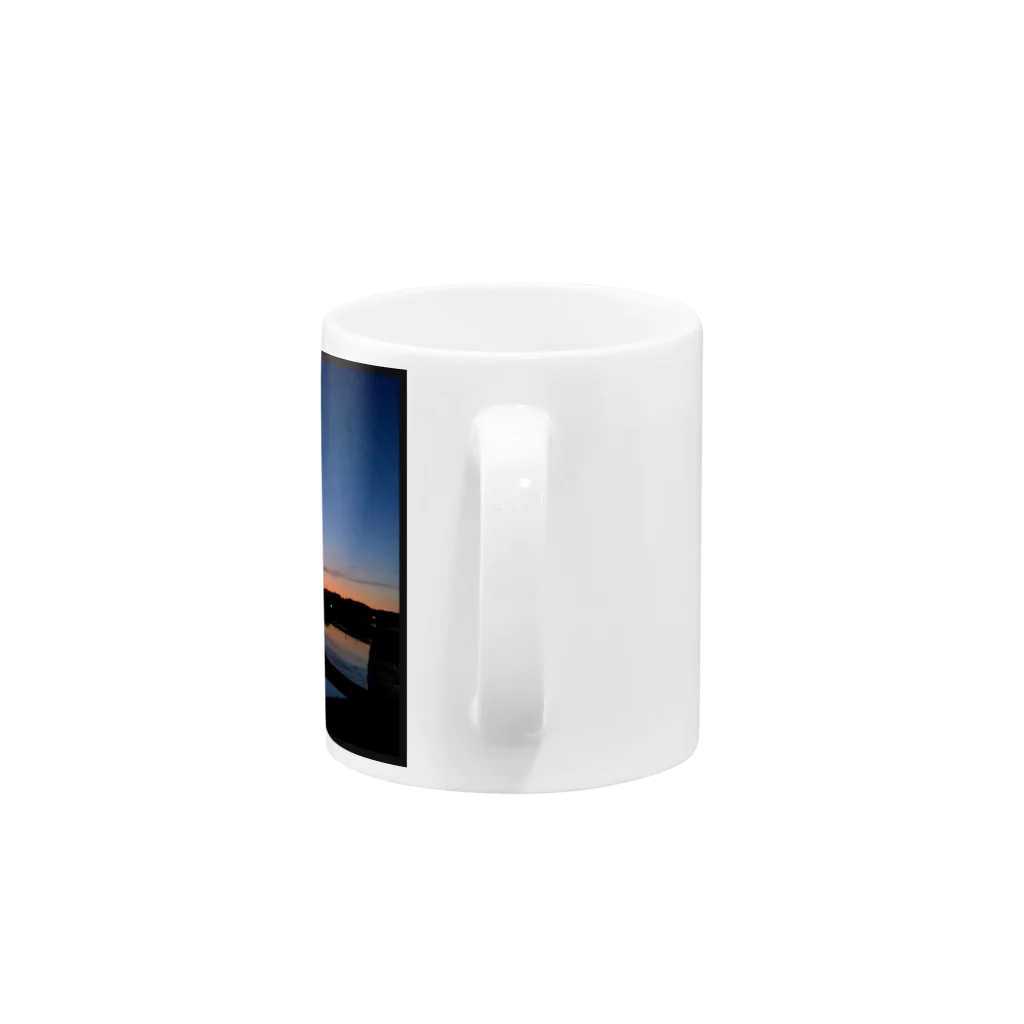 空置き場店のCountryside sunset 〜田舎の夕焼け〜 Mug :handle