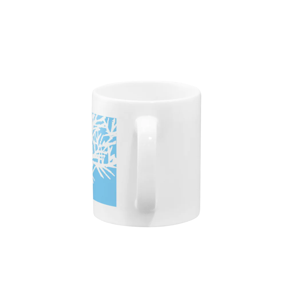 bolesのiced tree B Mug :handle