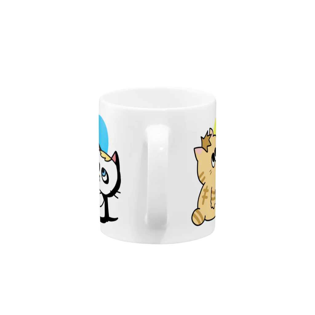 カナリヤのパンドラとベスケ Mug :handle