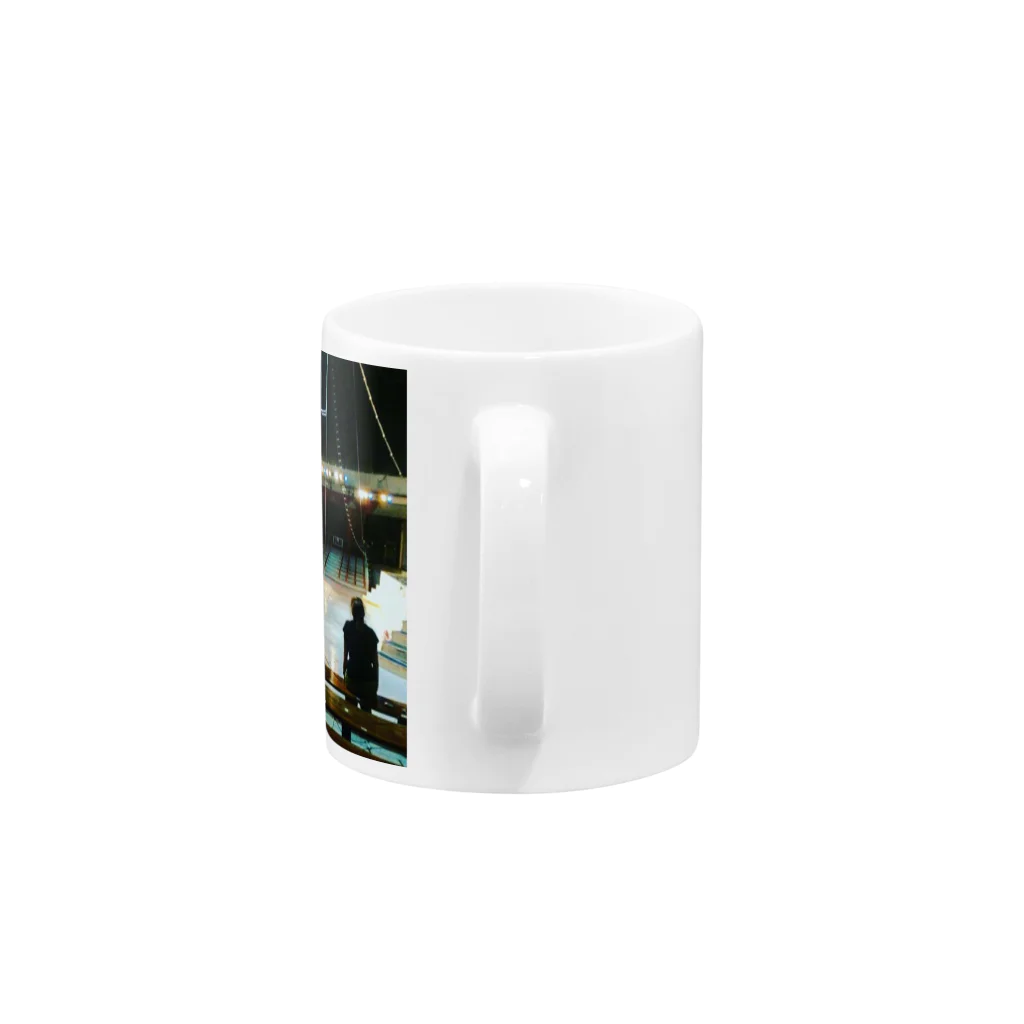 aoki_tanのサーカスの前夜 Mug :handle