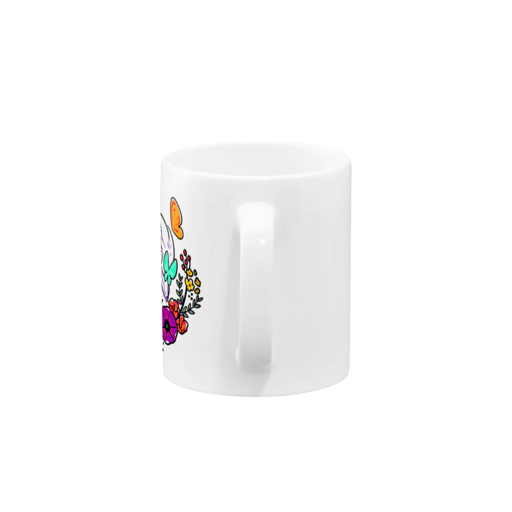 samanaboeのFeel the wind. color Mug :handle