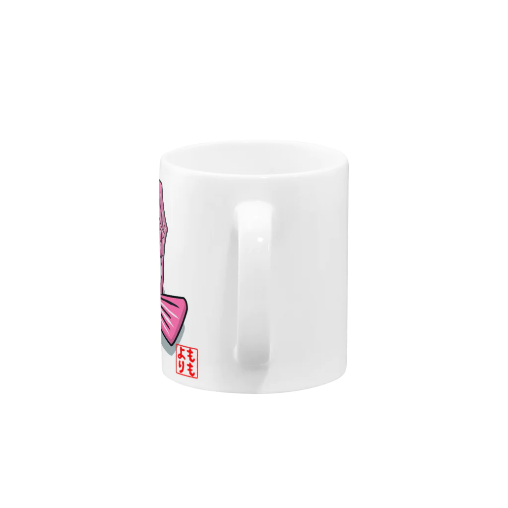 ももよりの鯛乗り童子 Mug :handle