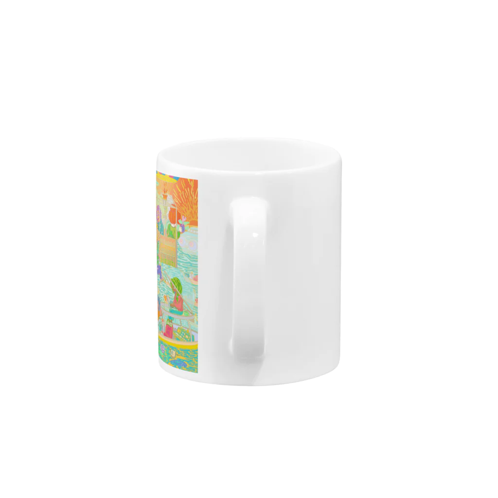 Mirai Gotoの　sunset Mug :handle