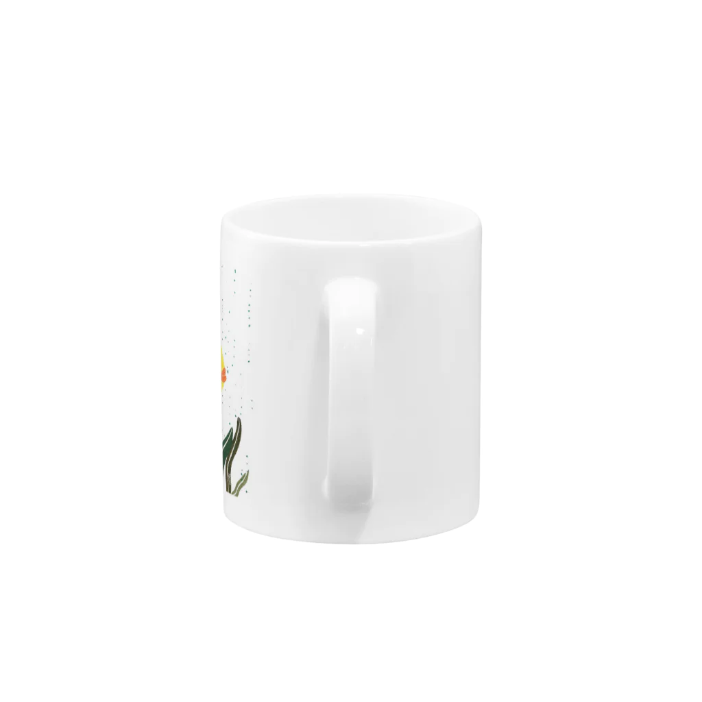 SUZANの魚ですがなにか Mug :handle