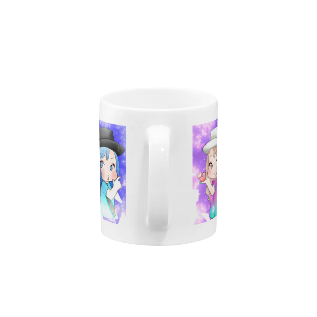 Gackyの愛の堕天使Gackyマグカップ Mug :handle