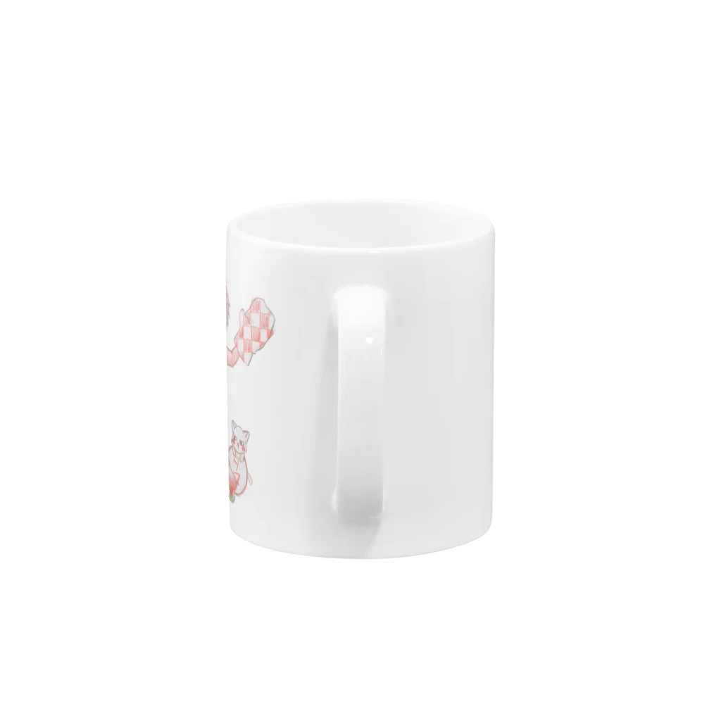 サイクのとめるよ Mug :handle