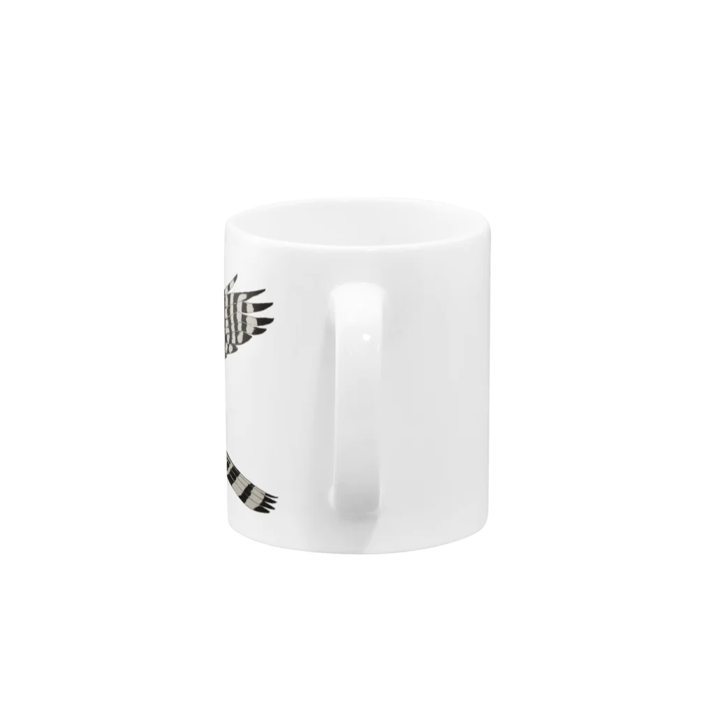 Coshi-Mild-Wildのクマタカ Mug :handle