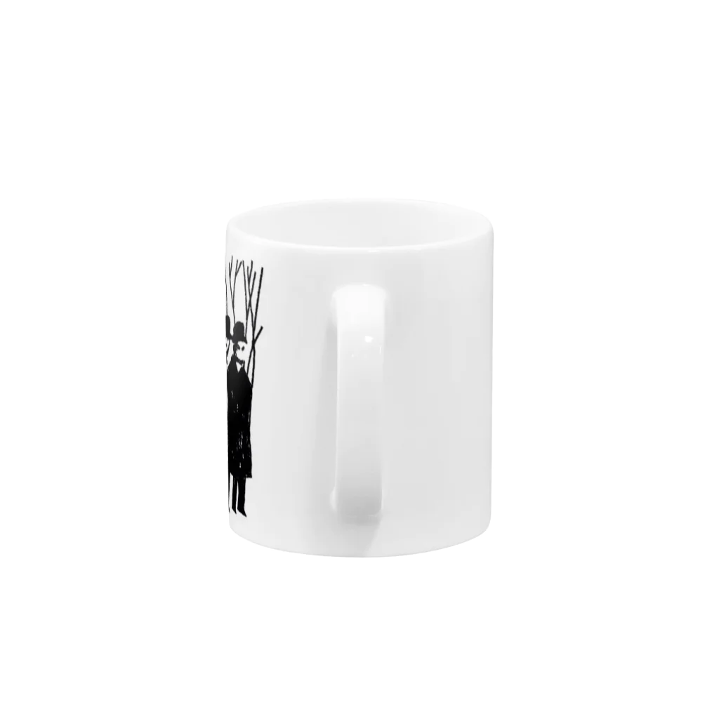 arts_daysのPeople on Snow Mug :handle