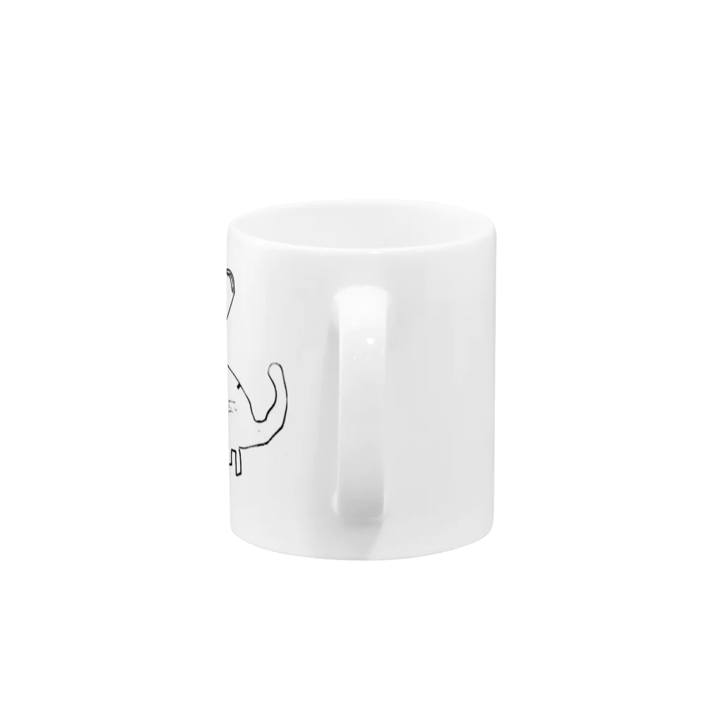 switch_on3のとらくん Mug :handle