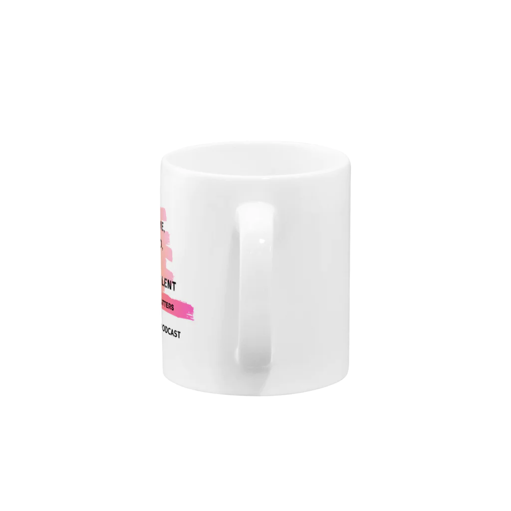 はみライ公式ShopのBe Brave シリーズ Mug :handle