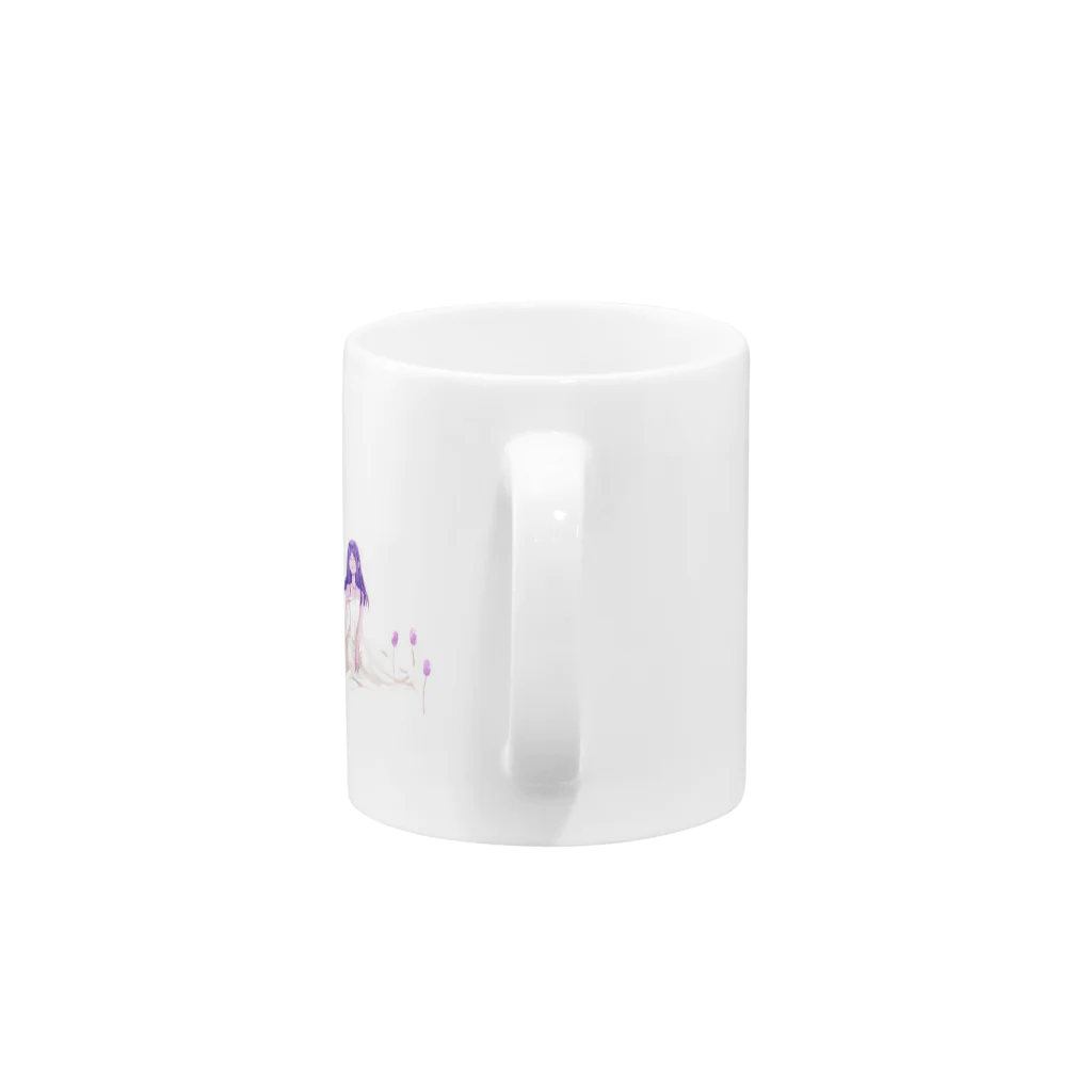 sumomohのポピー Mug :handle