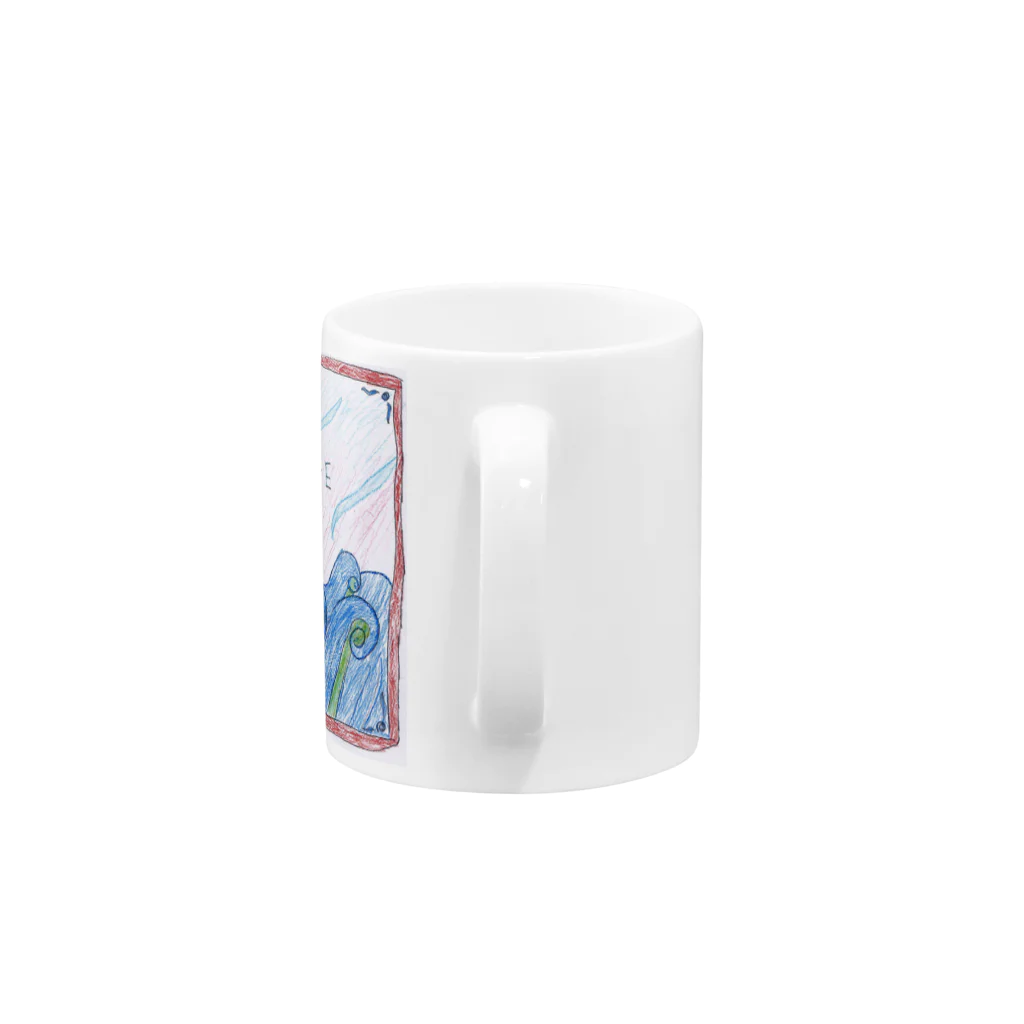 manaのWAVE Mug :handle