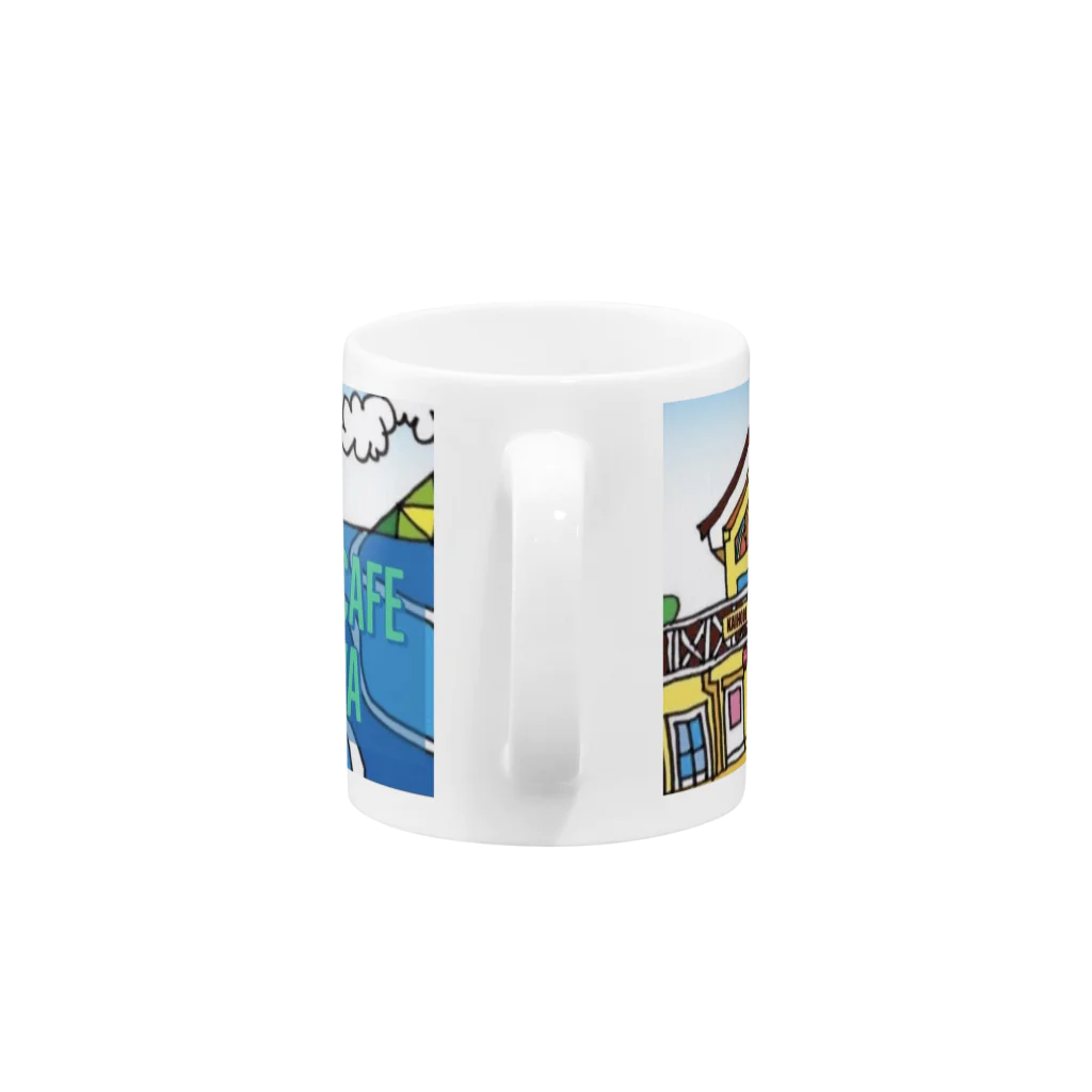 Kaiholo Cafe のKaiholo Cafe オリジナルマグ Mug :handle