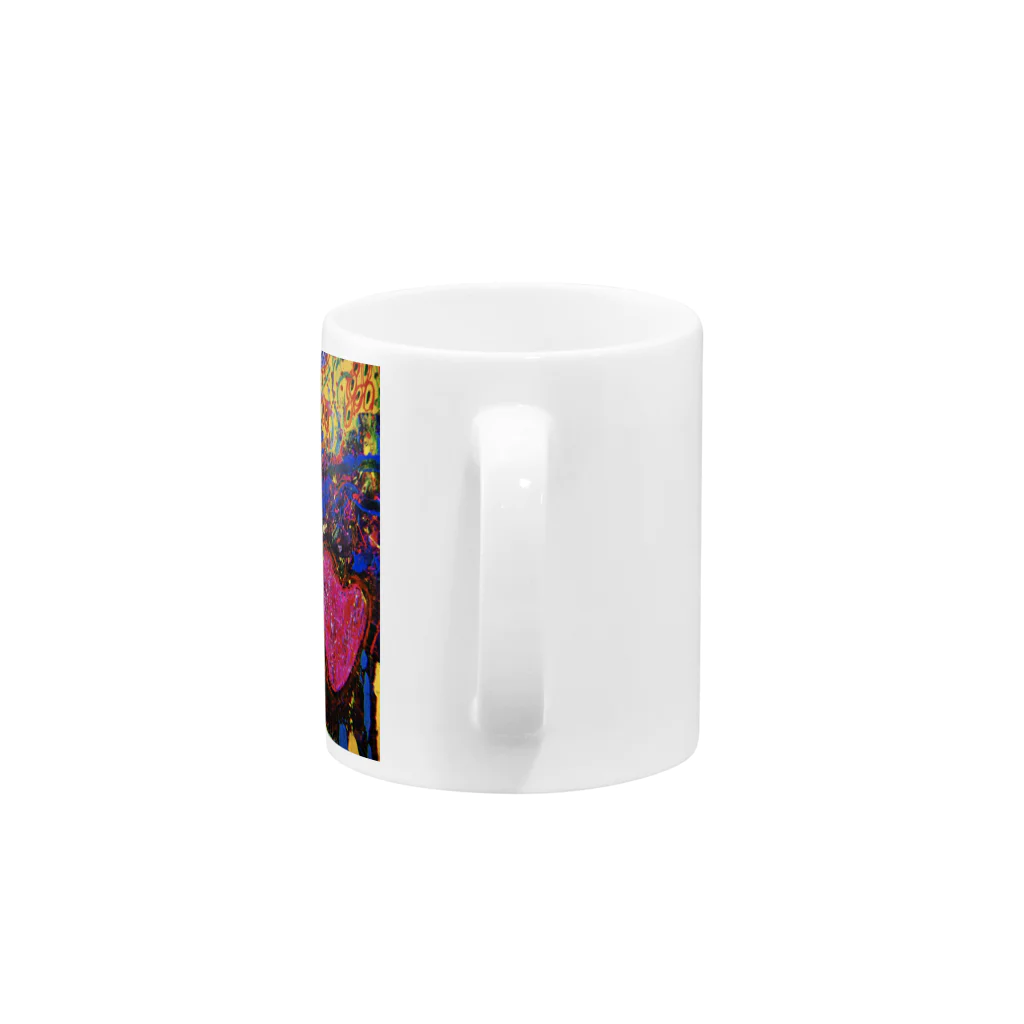 ウエダモモコの夜行性 Mug :handle