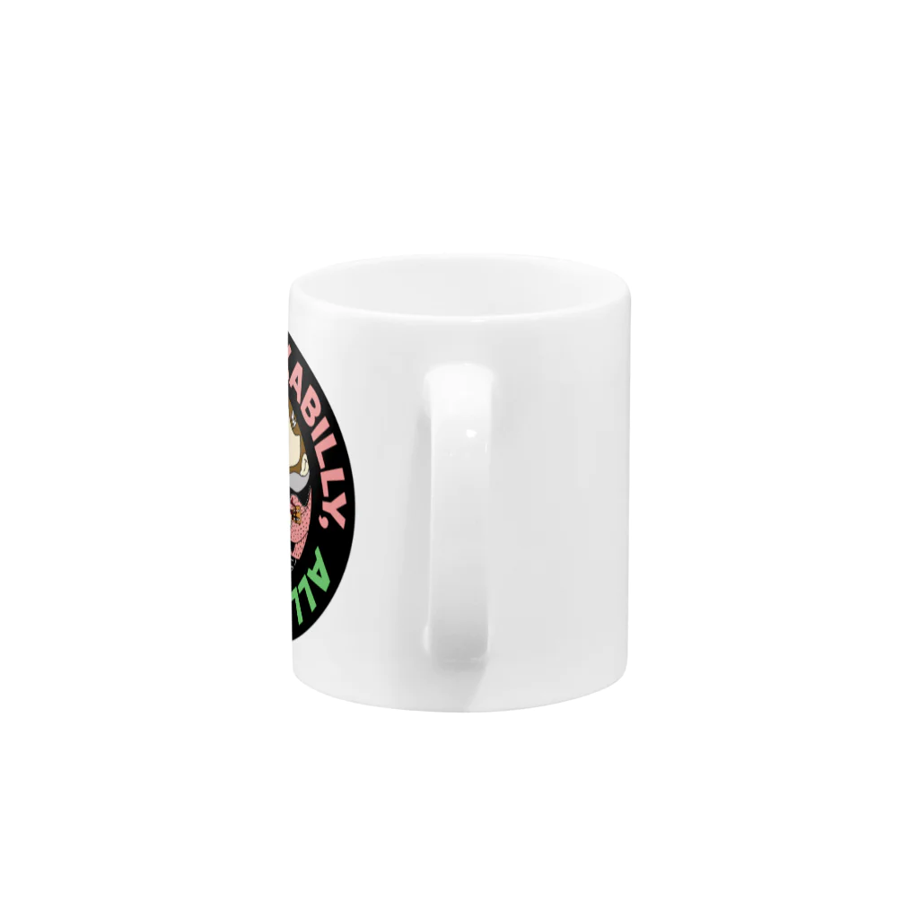 Rockabilly_Mの生涯ロカビリー50’s Mug :handle