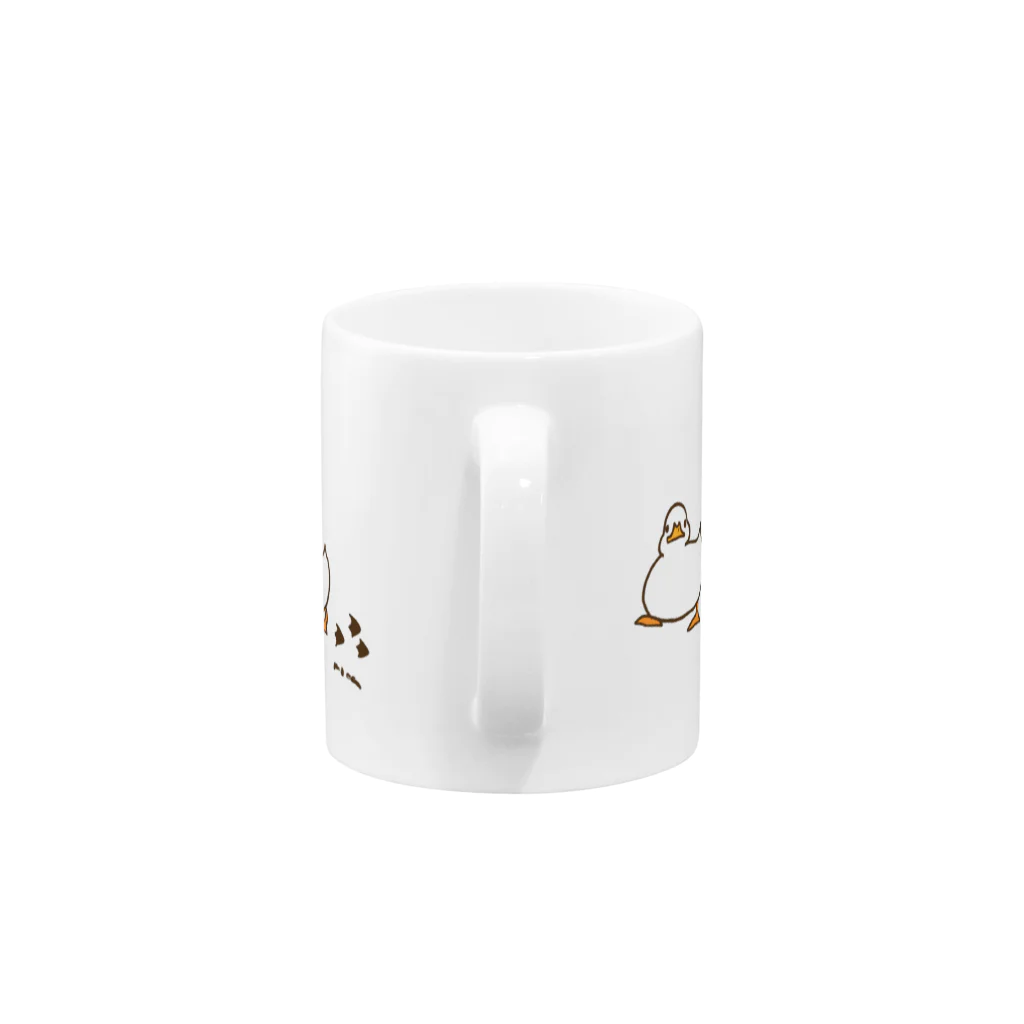 mocaのTEKUTEKUアヒル Mug :handle