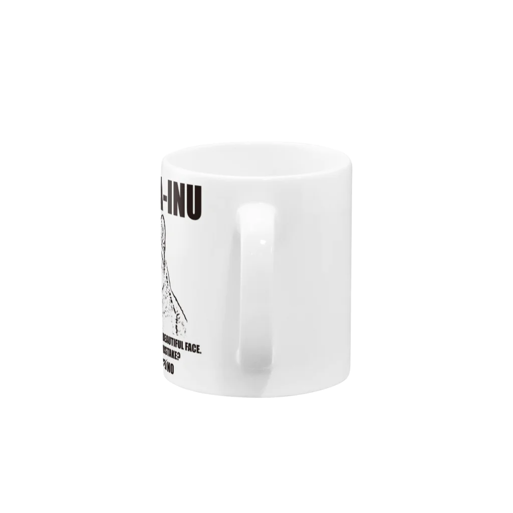 PLAQUE Mag StorieのSHIBA-INU (PL16SB5001) Mug :handle