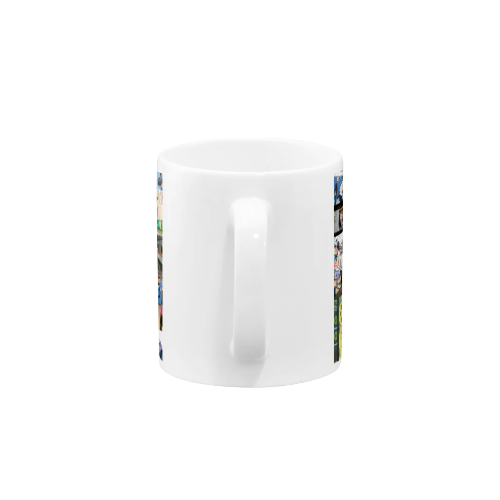 【公式】ゆるスポーツオンラインストアのYURU VISUAL Mug :handle