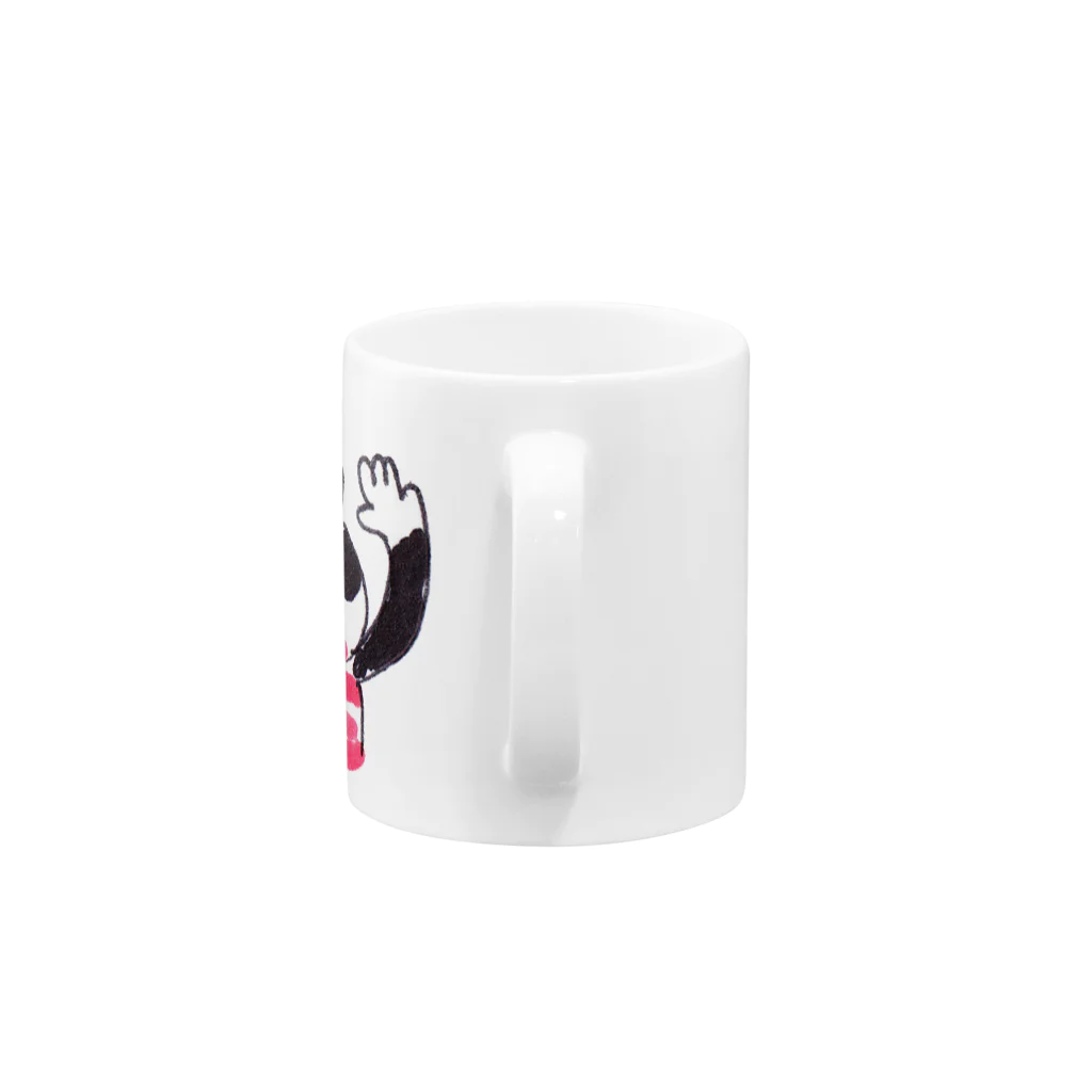 ゆきんこのねことマグカップ Mug :handle