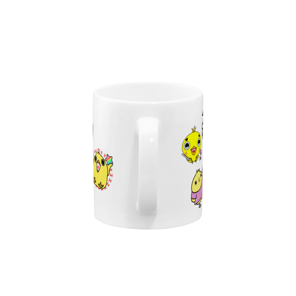 ジャイアント swing おーけすとら 【ノリやんのSHOP】のオールスター Mug :handle