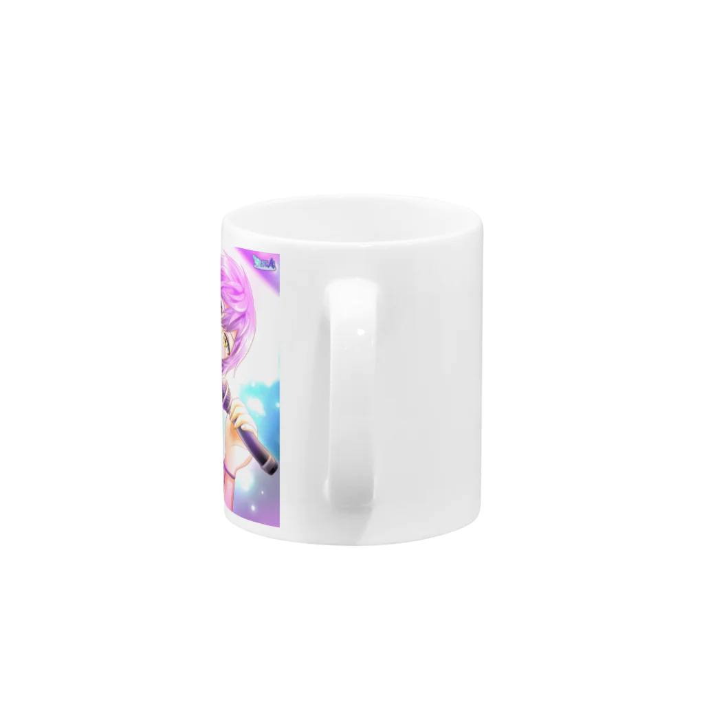 ねぎこわーるど！の フェザーA SUMMER FES 2020 藤原アッシュ Mug :handle