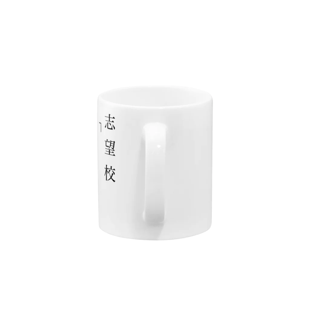 neversNinosanの志望校アピっていくやつ Mug :handle