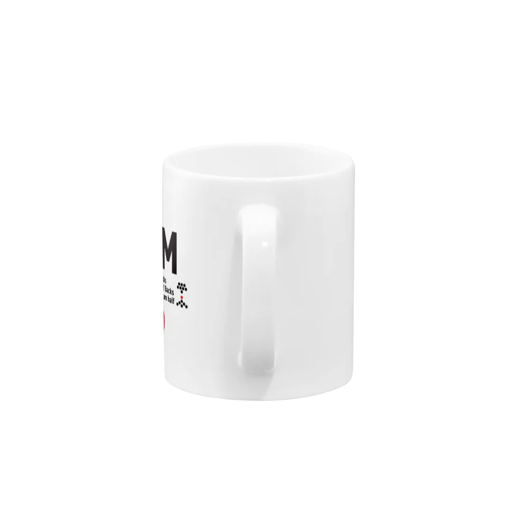 Play! Rugby! のPlay! Rugby! Position 9 SCRUM HALF Mug :handle