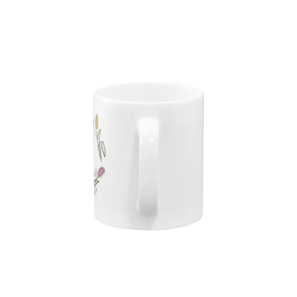 Mandaのtulip Mug :handle