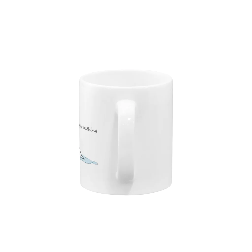 suzumaruのafter bathing Mug :handle