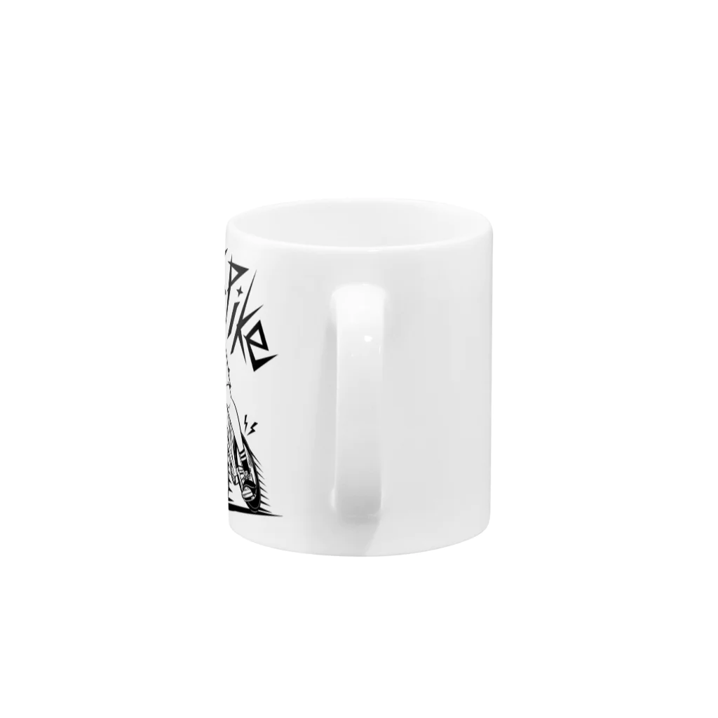 nidan-illustrationの"SPIKE" Mug :handle