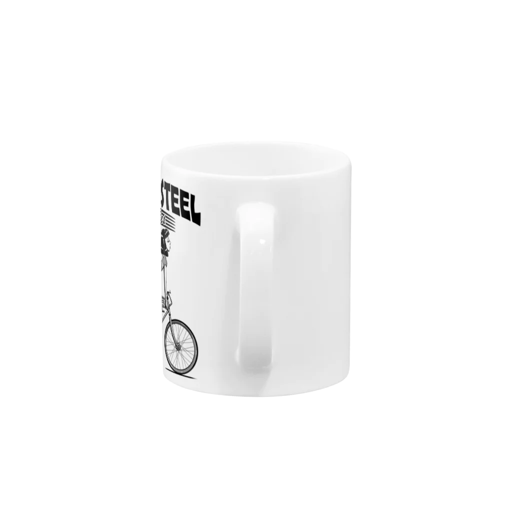 nidan-illustrationの"SWEET STEEL Cycles" #1 Mug :handle