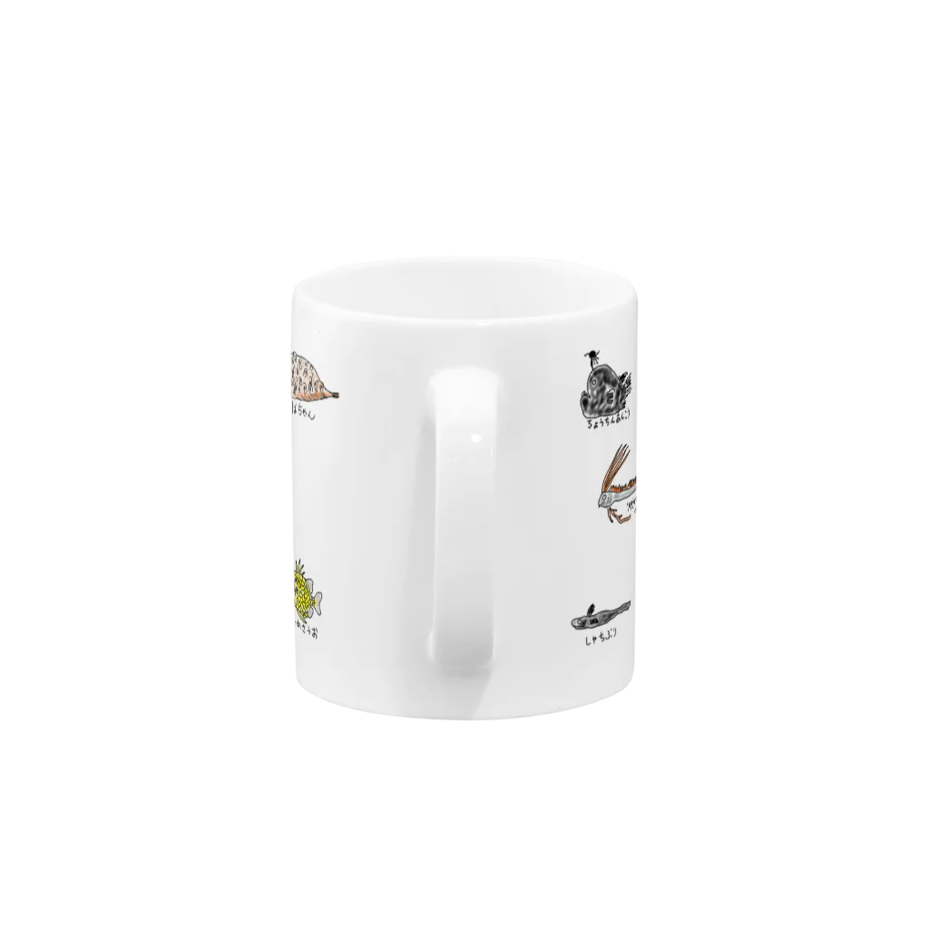 perusyの魚マグカップ Mug :handle