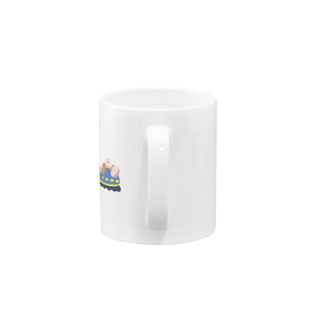 ocean combing のウミウシ  Mug :handle