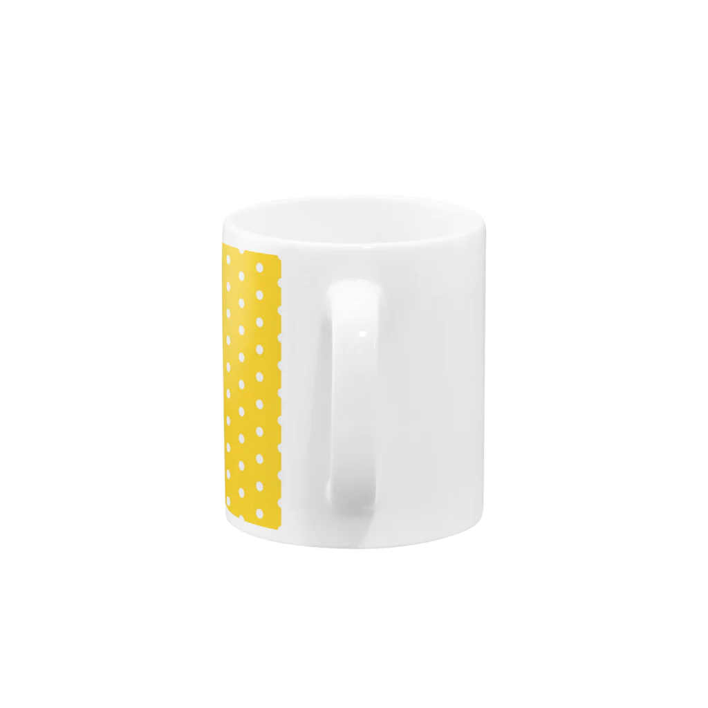 Bonne Fortuneのpolka dots Mug :handle