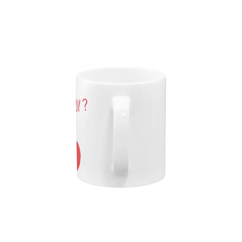 ビッチひーろーたんのちぇりーぼぉい？ Mug :handle