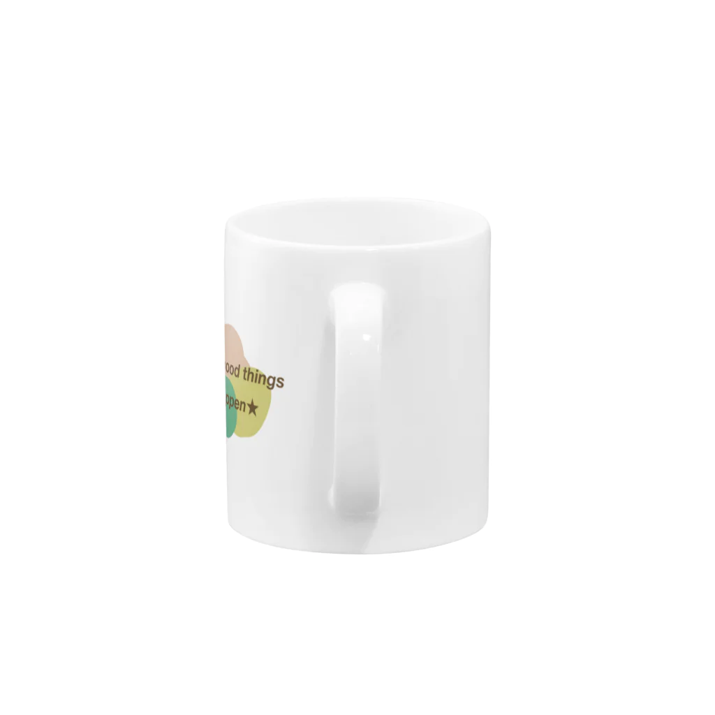 Reliance のMay good things happen★ Mug :handle